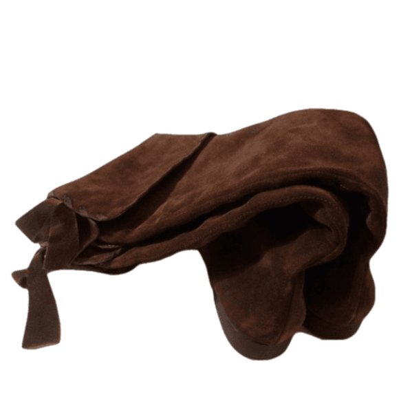 a.n.a.   Women's Faux Suede Knee High Brown Boots       Size 8.5 - Picture 5 of 10